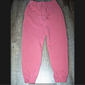 Lululemon Scuba High-Rise French Terry Jogger Women 6 Dusty Pink Brier Rose?